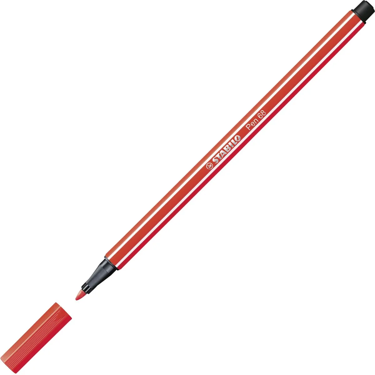 STABILO Pen 68 viltstift - Meerkleurig - 30 Stuks