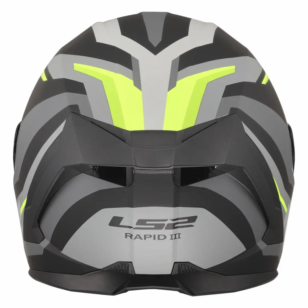 LS2 Rapid III Hyper FF820 Helm - Fluorgeel - Maat XS