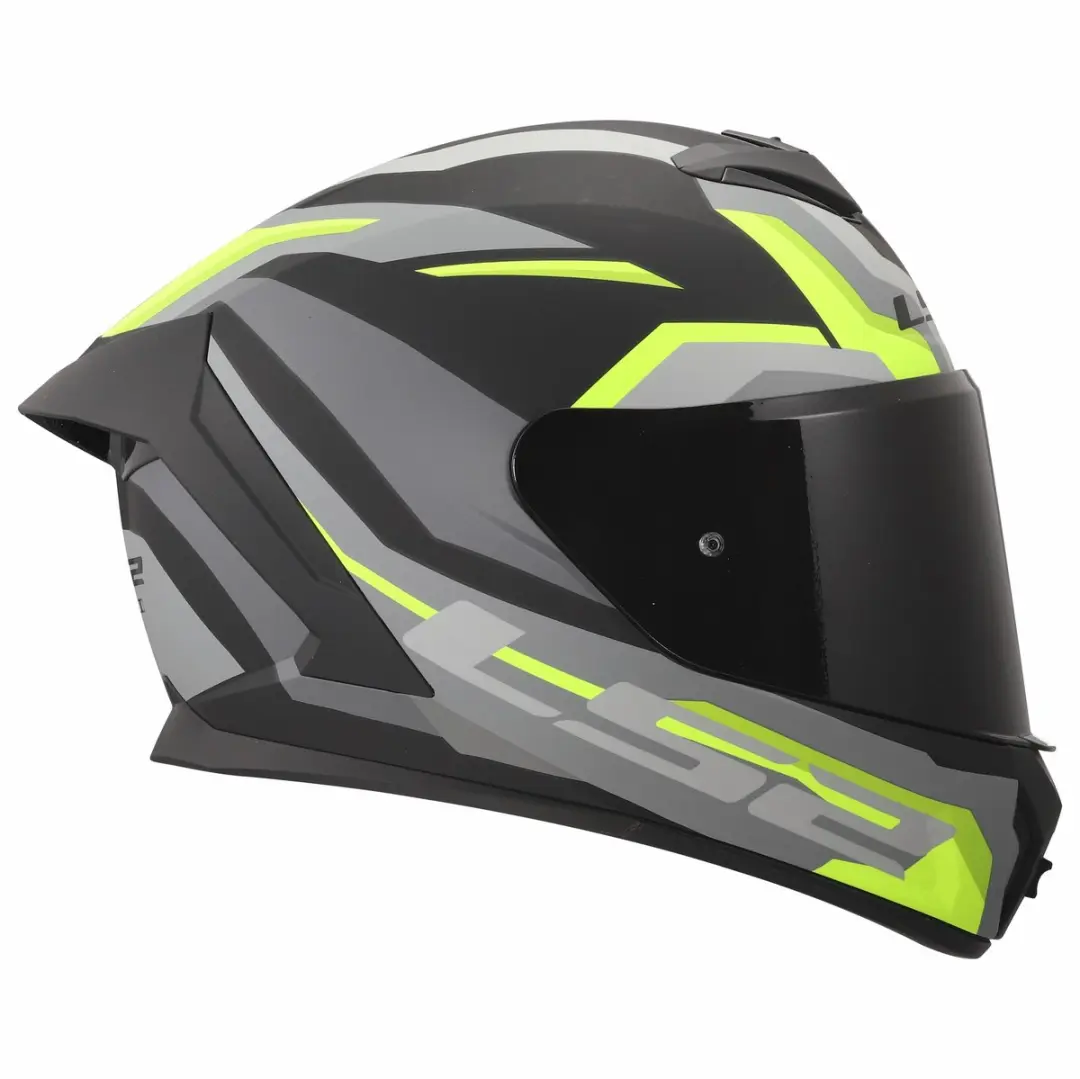 LS2 Rapid III Hyper FF820 Helm - Fluorgeel - Maat XS