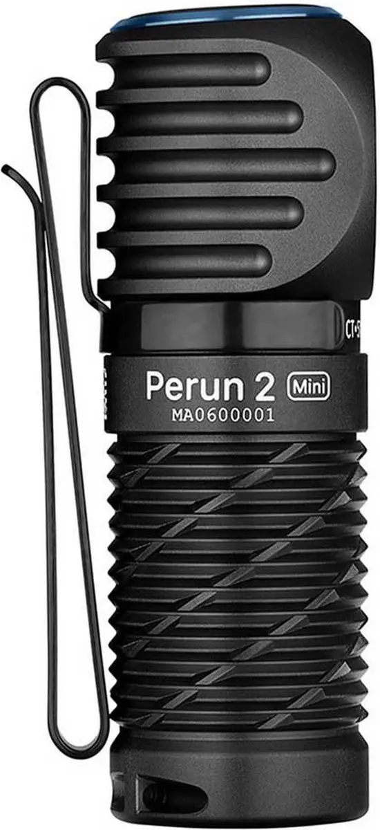 Olight Perun 2 Mini Zaklamp - 1100 Lumen - Zwart - afbeelding 2 van 6