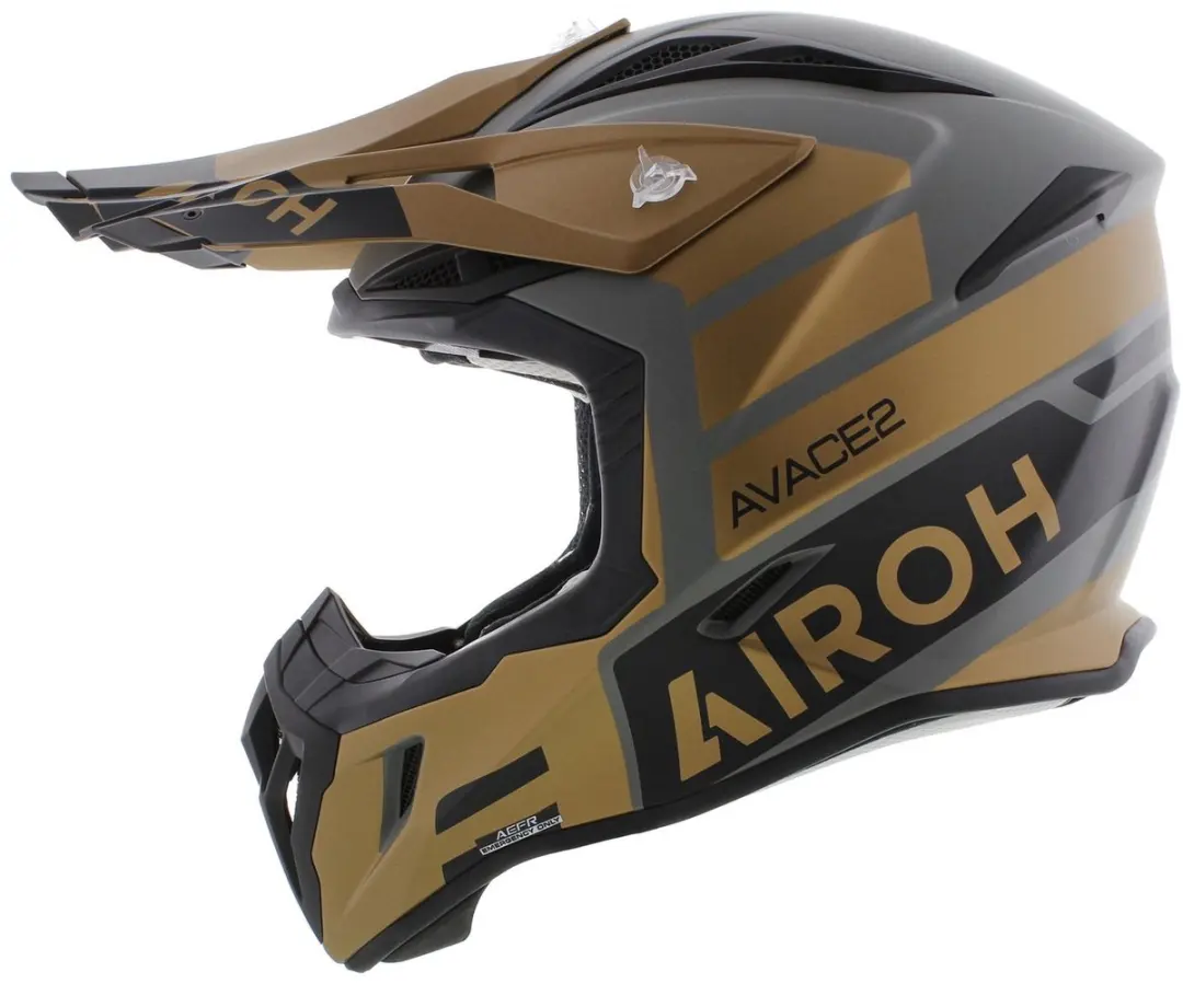 Airoh Aviator Ace 2 Sake Helm - Maat L - Goud Matt