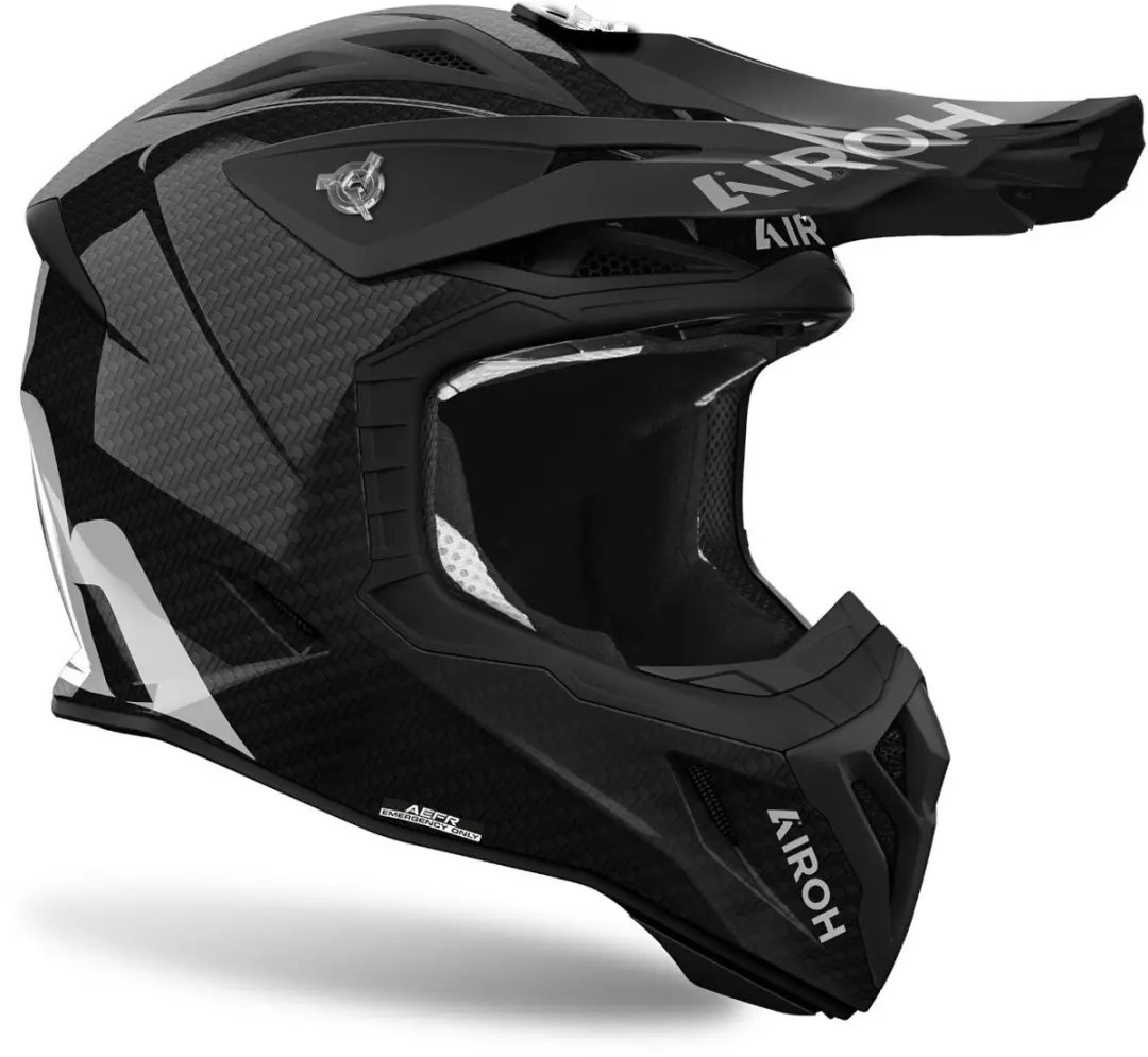 Airoh Aviator Ace 2 Carbon Glossy Crosshelm XL - Zwart