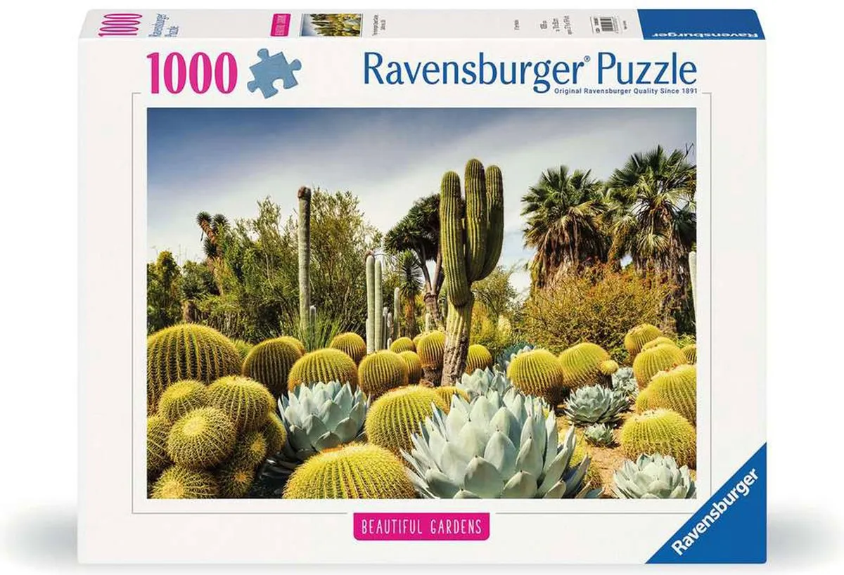Ravensburger Huntington Desert Garden Legpuzzel 1000 Stuks - Multicolor