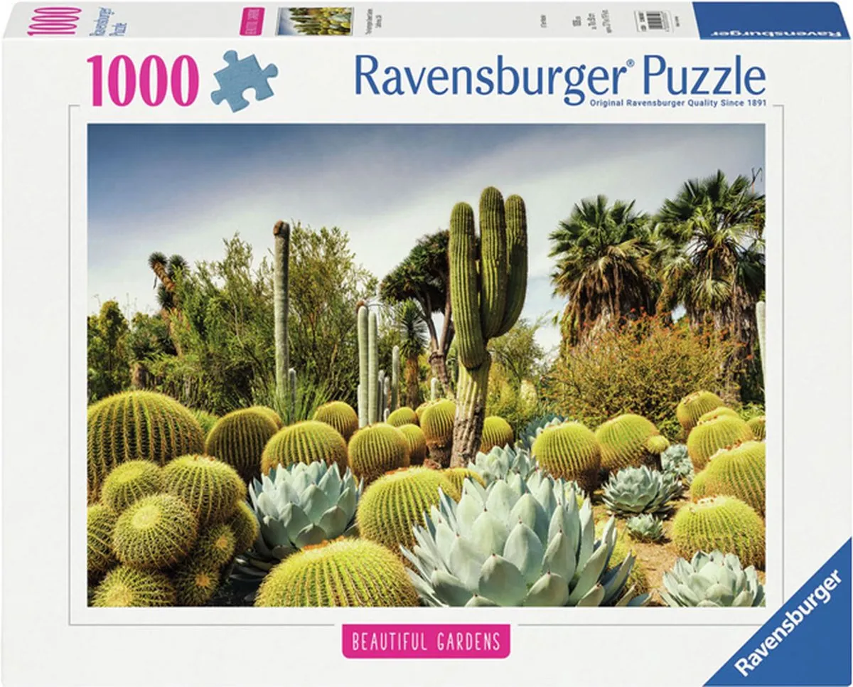 Ravensburger Huntington Desert Garden Legpuzzel 1000 Stuks - Multicolor