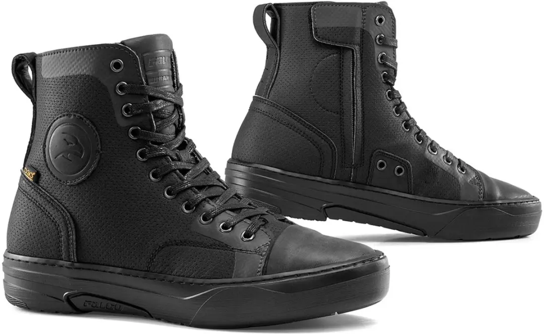 Falco Lennox 3 Mat Zwart Motorschoenen 44