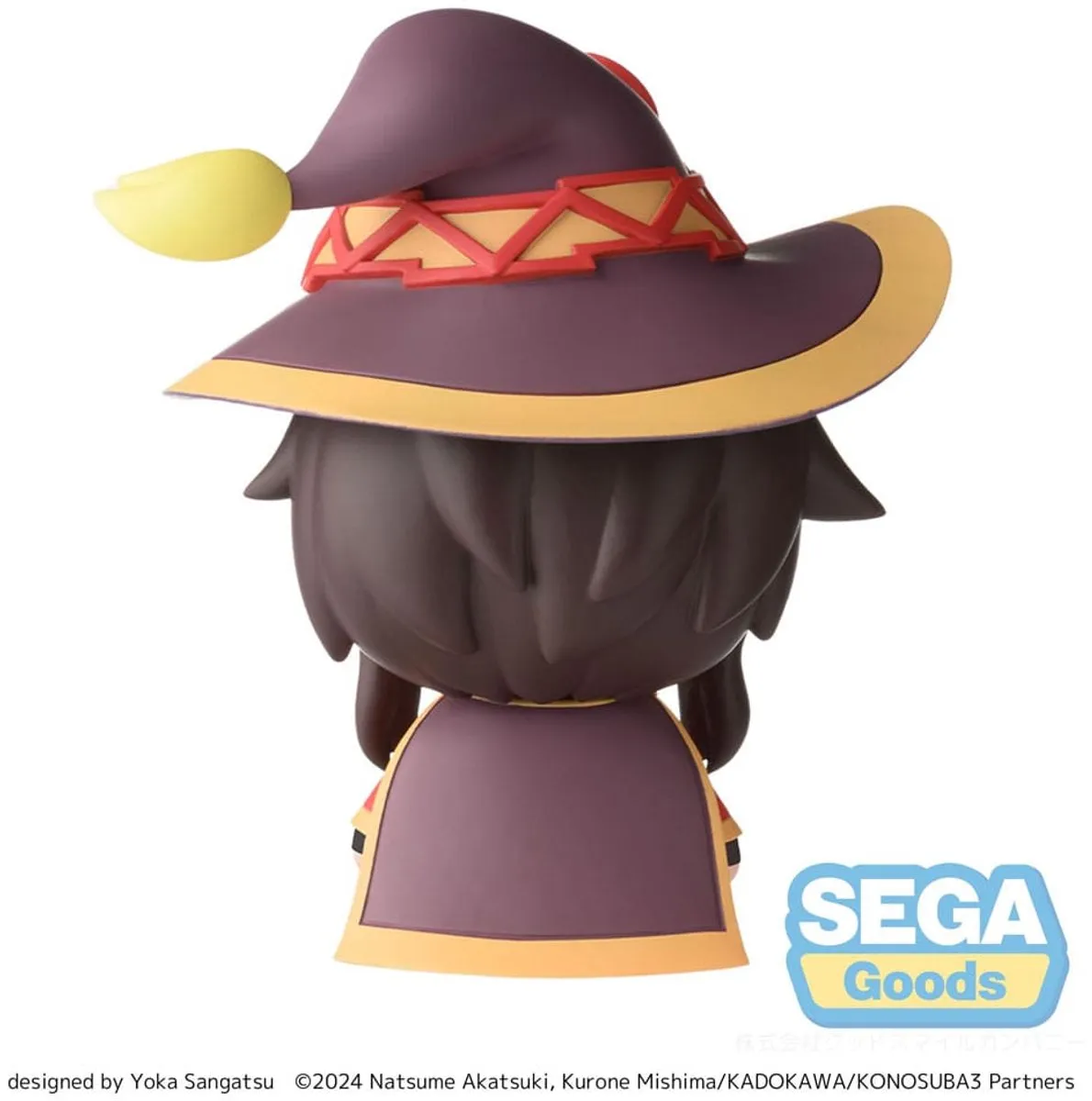 Sega Konosuba Megumin Fuwa Petit Chibi Figure - 10cm - Multi