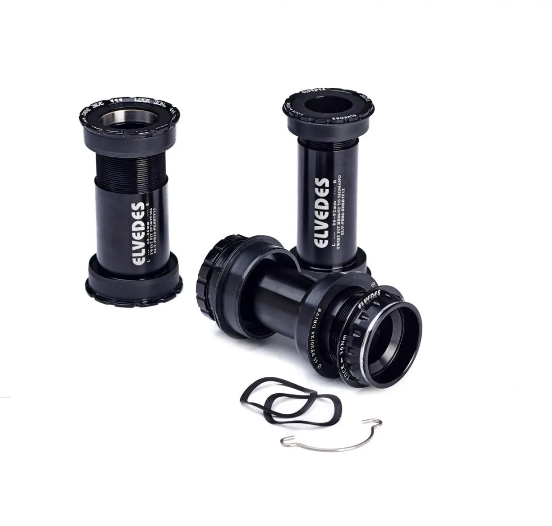 Elvedes Twistfit BB86/92 Trapasadapter 24mm - Zwart