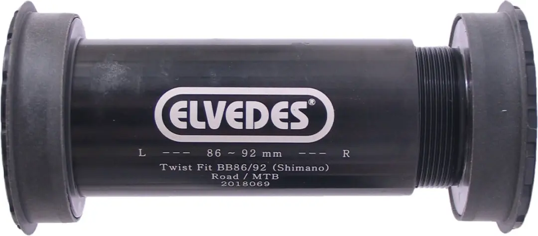 Elvedes Twistfit BB86/92 Trapasadapter 24mm - Zwart