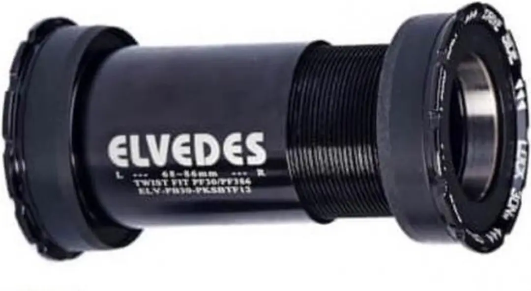 Elvedes Twistfit BB86/92 Trapasadapter 24mm - Zwart