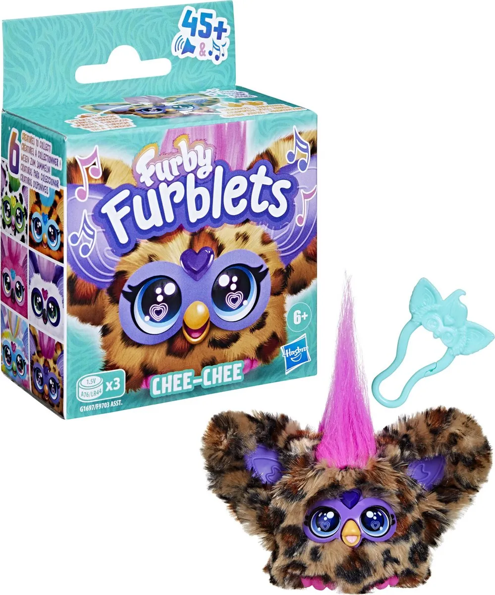 Hasbro Furby Furblets Chee Chee Knuffel - Speelfiguur G1697