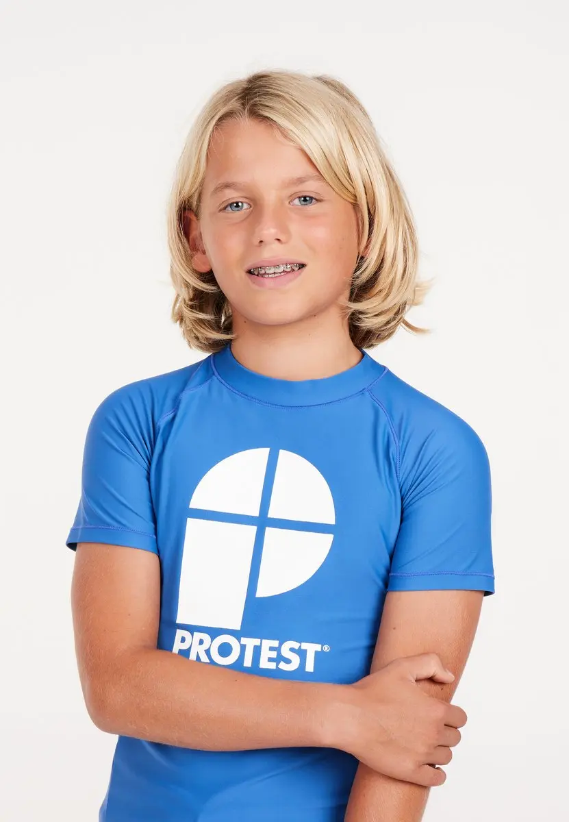 Protest PRTBerents Jr UV-shirt 140 - Gladio Blue - afbeelding 2 van 6