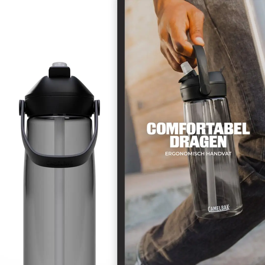 CamelBak Thrive Flip Straw 750ml Drinkfles - Antraciet