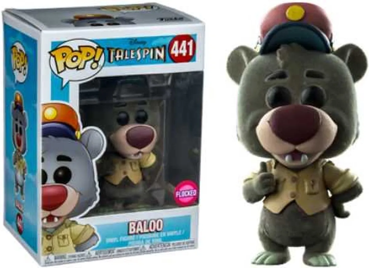 Funko Pop! TaleSpin Baloo Flocked #441