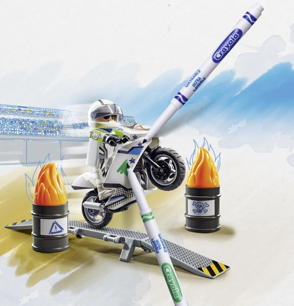 Playmobil Motorcrossmotor 71377 - Multi
