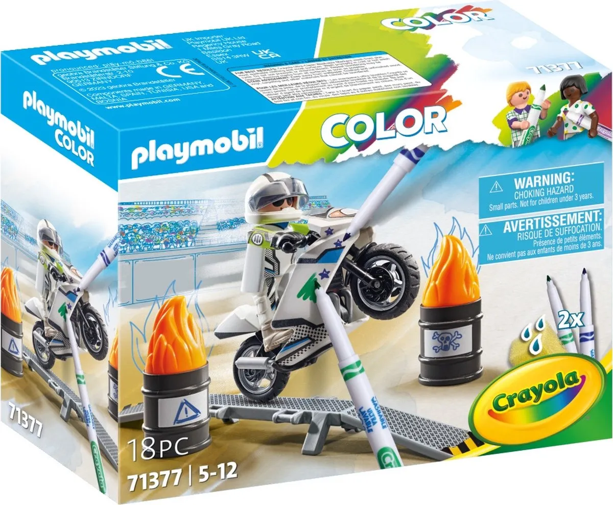 Playmobil Motorcrossmotor 71377