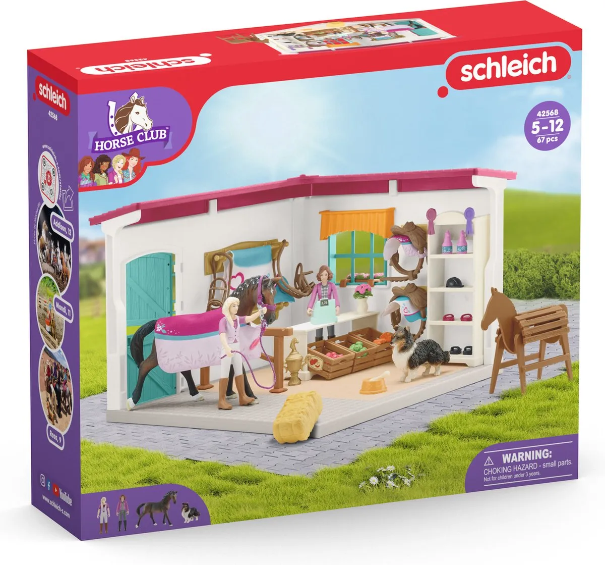 Schleich Horse Club Ruitershop Multikleur