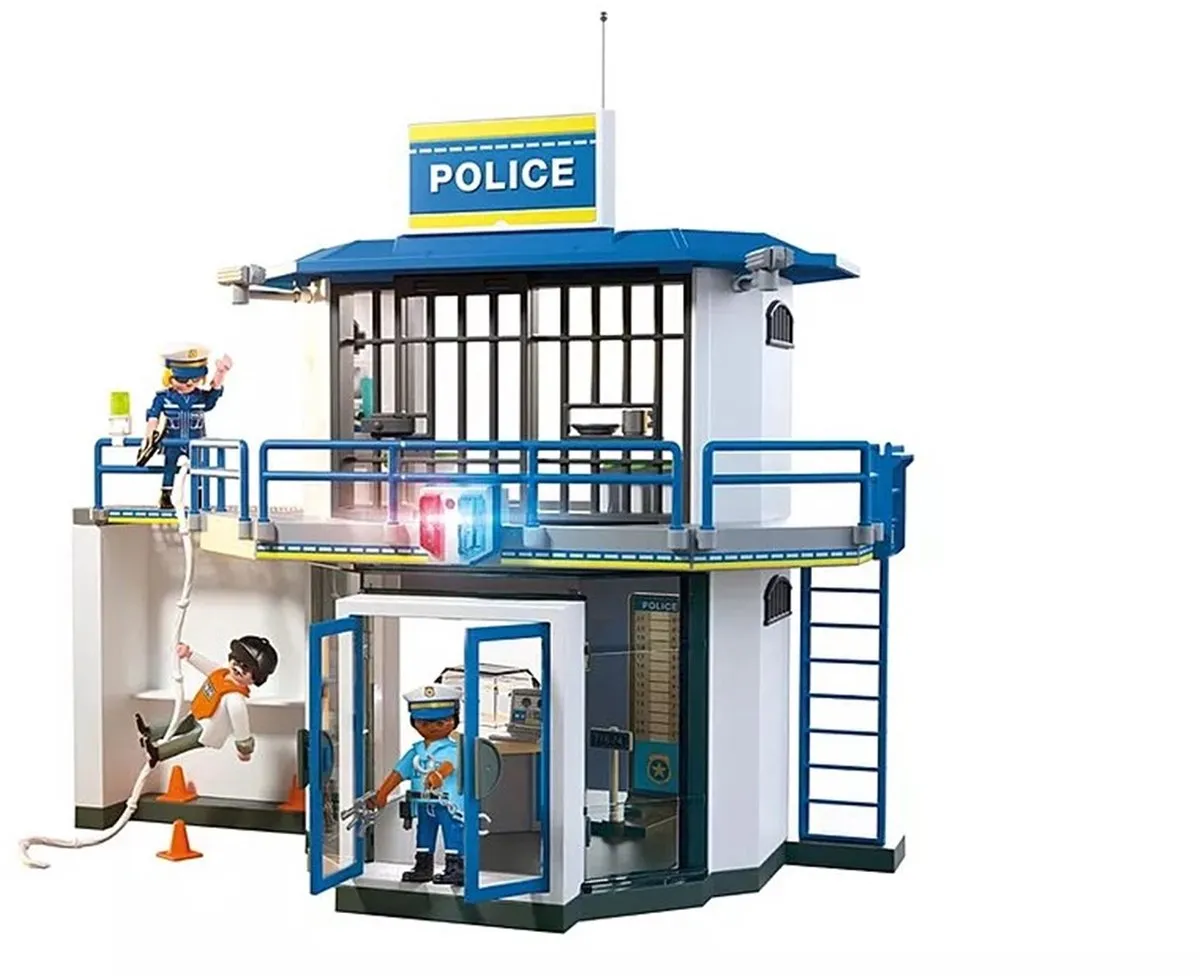 Playmobil Action Heroes Politiebureau 71874 - Multicolor