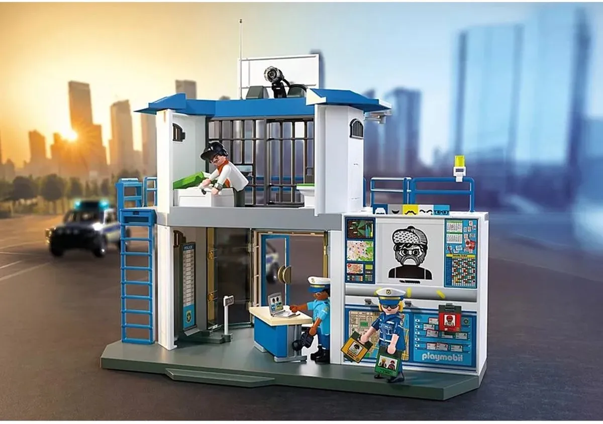 Playmobil Action Heroes Politiebureau 71874 - Multicolor