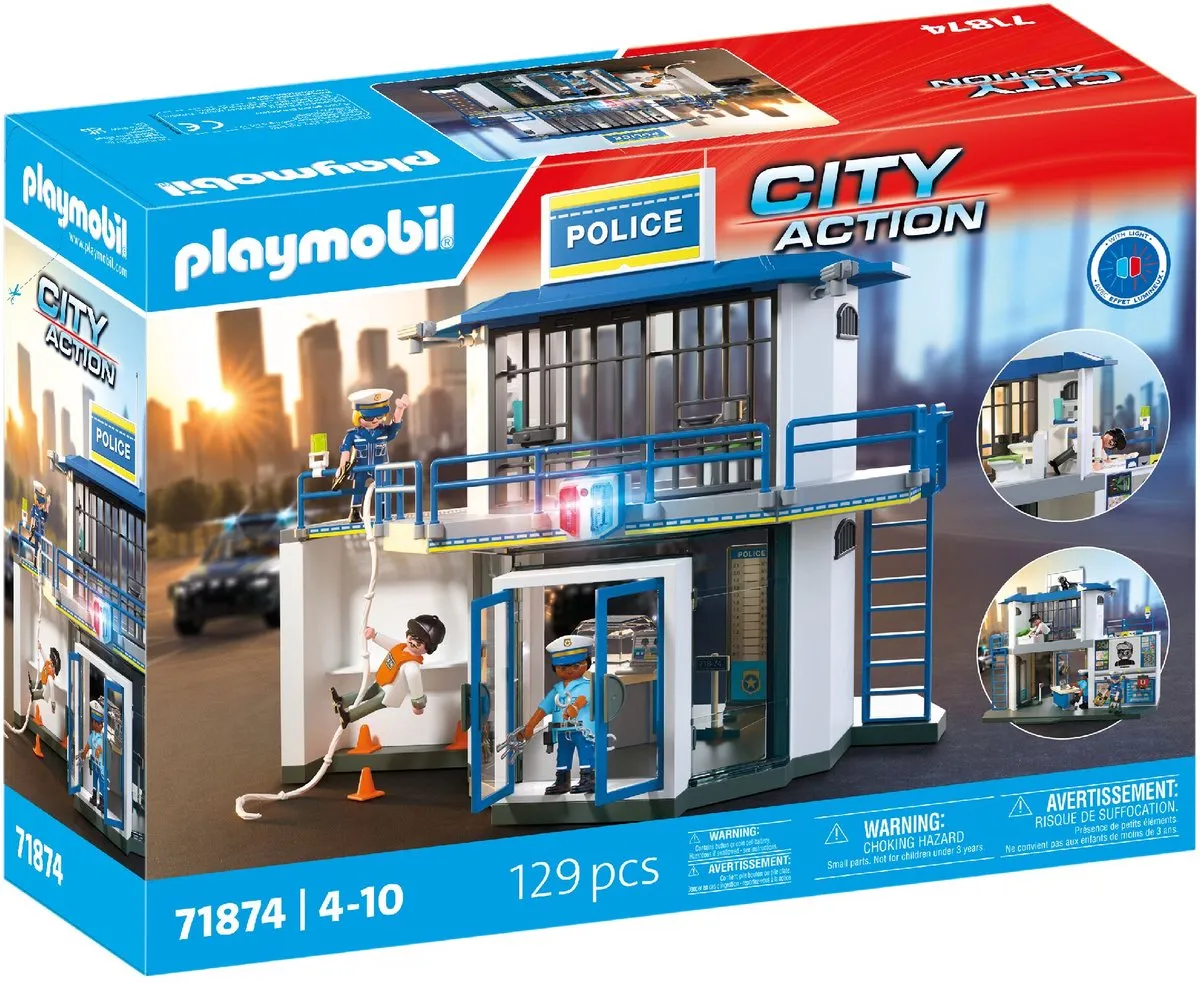 Playmobil Action Heroes Politiebureau 71874