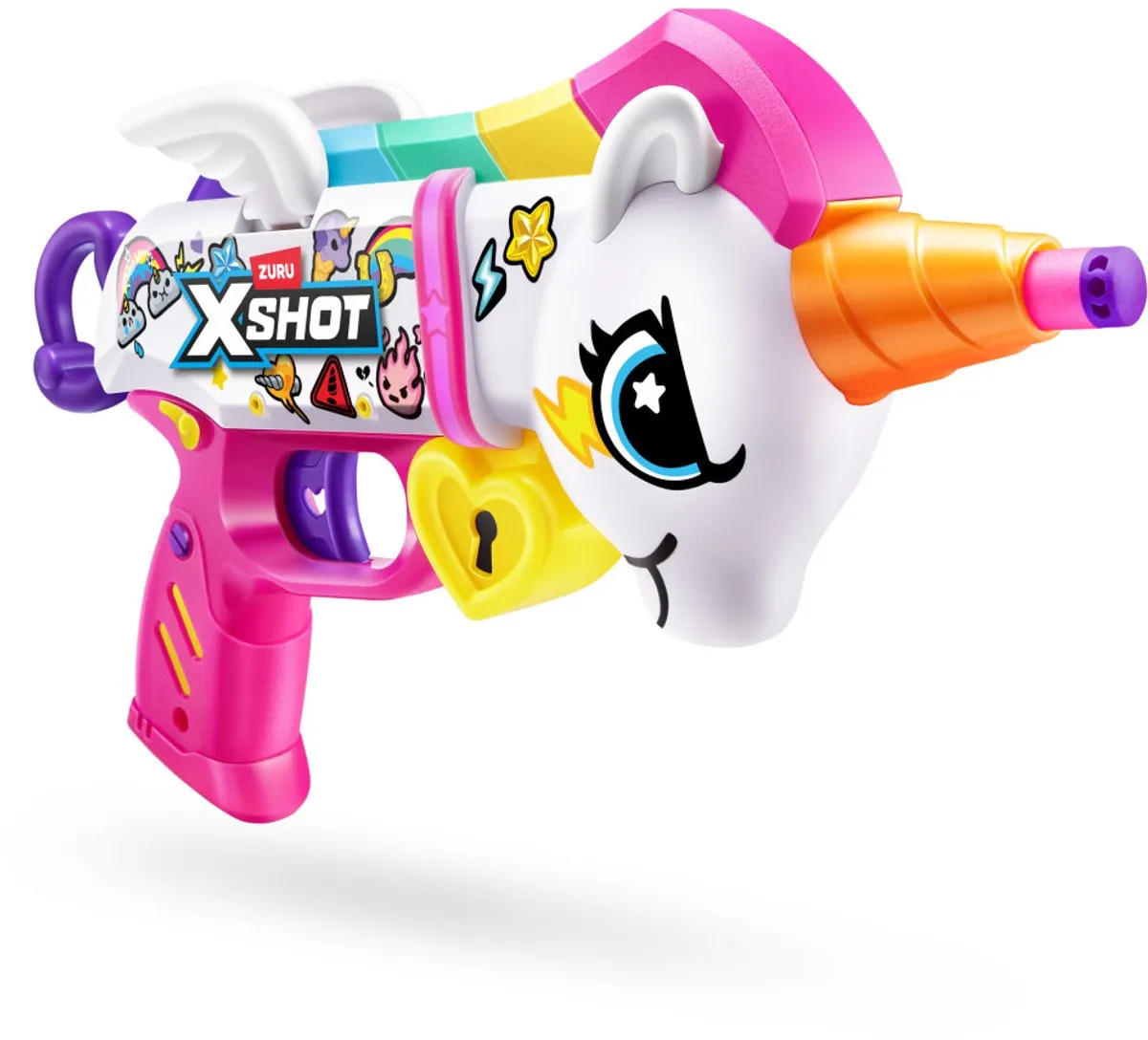 XSHOT Blastercorn Set - 36896 - Wit & Paars