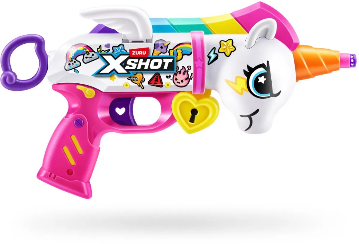 XSHOT Blastercorn Set - 36896 - Wit & Paars