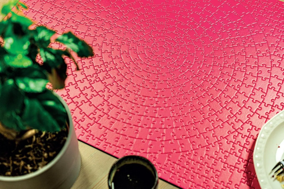 Ravensburger Krypt Puzzel 654 Stuks - Roze