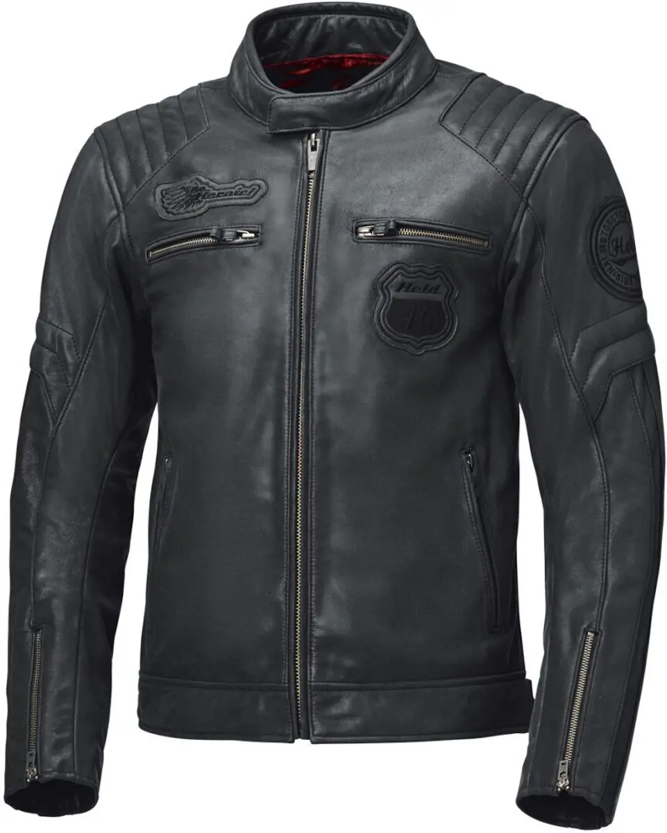 Held Baker 2 Zwart Leren Motorjas