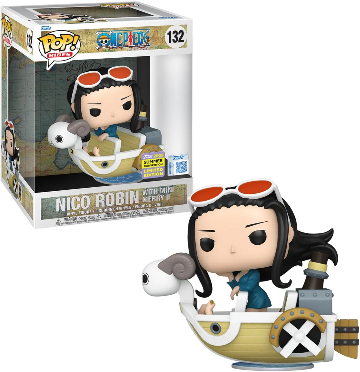 Funko Pop! Rides One Piece Nico Robin Mini Merry II #132