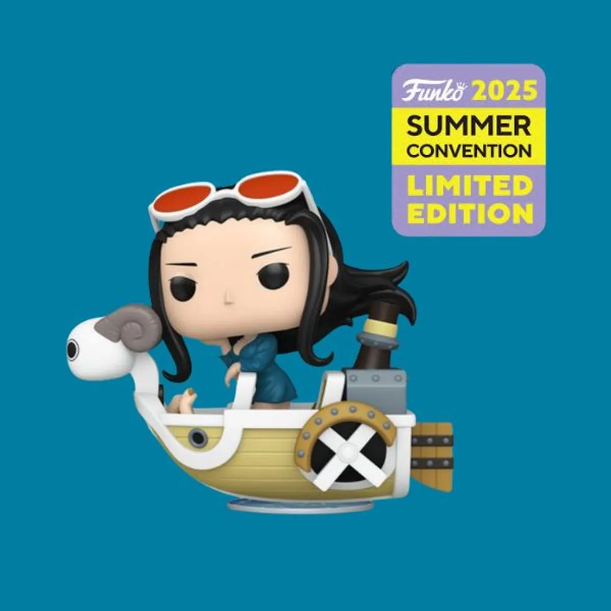 Funko Pop! Rides One Piece Nico Robin Mini Merry II #132 - afbeelding 2 van 2