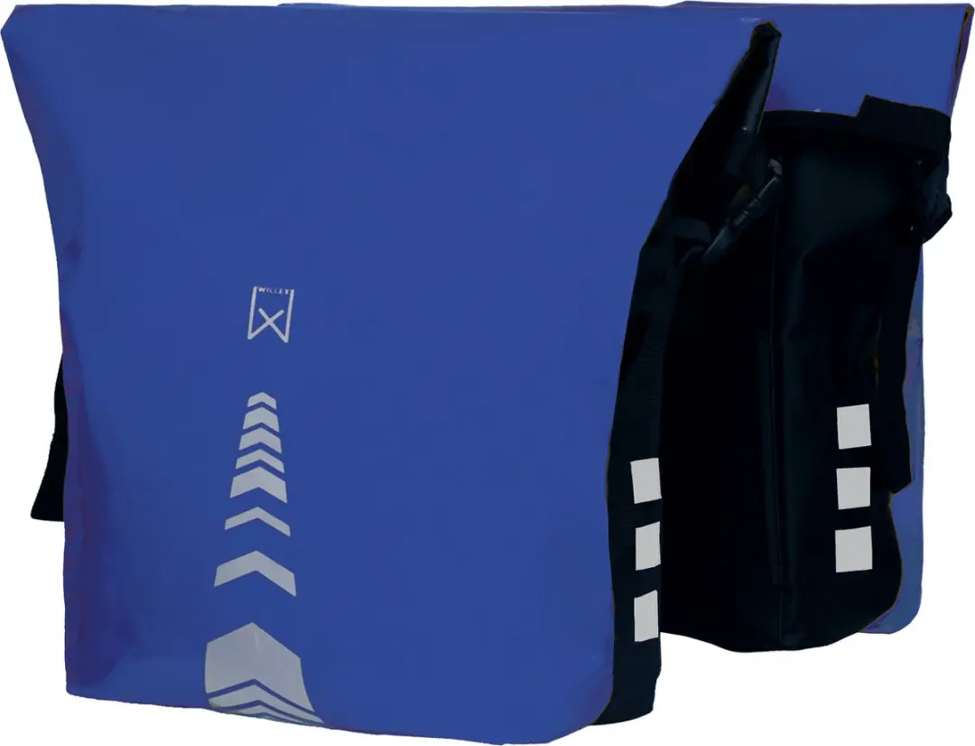 Willex Dubbele Fietstas 34L - Blauw