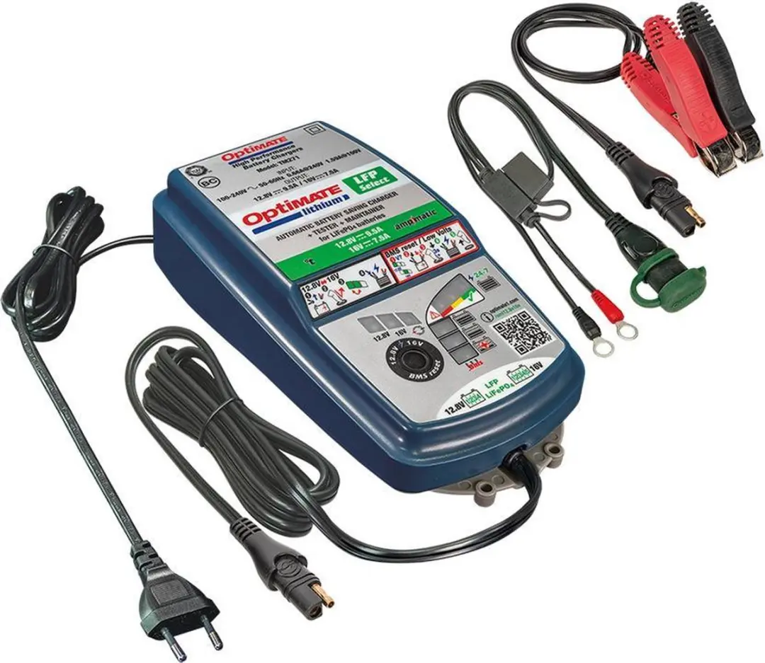 Optimate Lithium LFP Select Acculader 12V/16V 9,5A