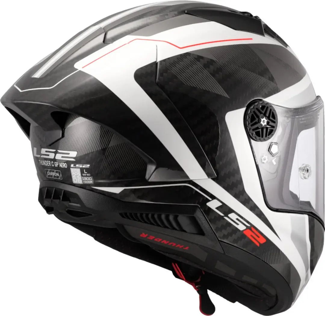 LS2 FF805 Thunder GP Aero Raute Integraalhelm - L