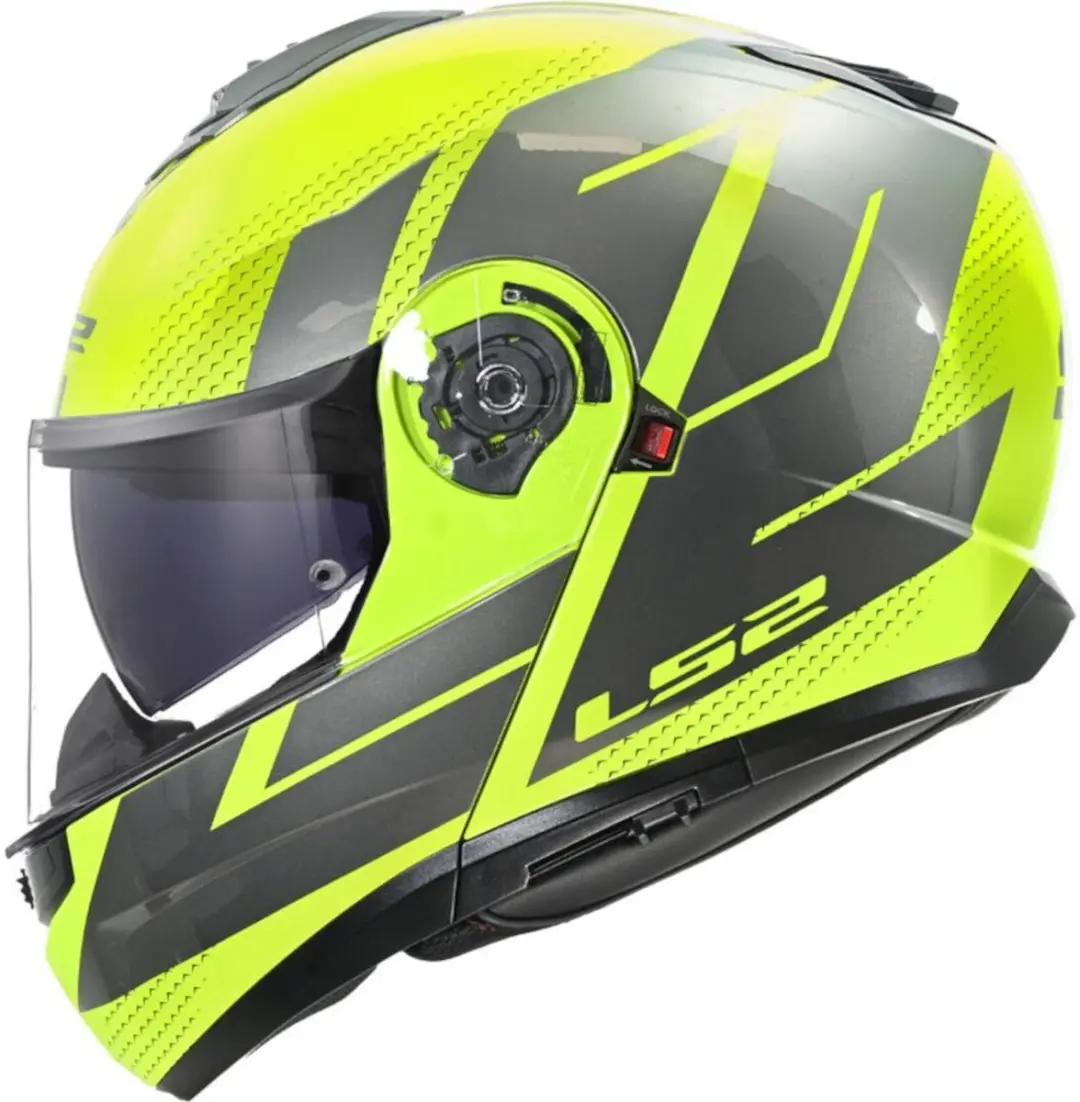 LS2 FF908 Strobe II Code H-Vis Helm