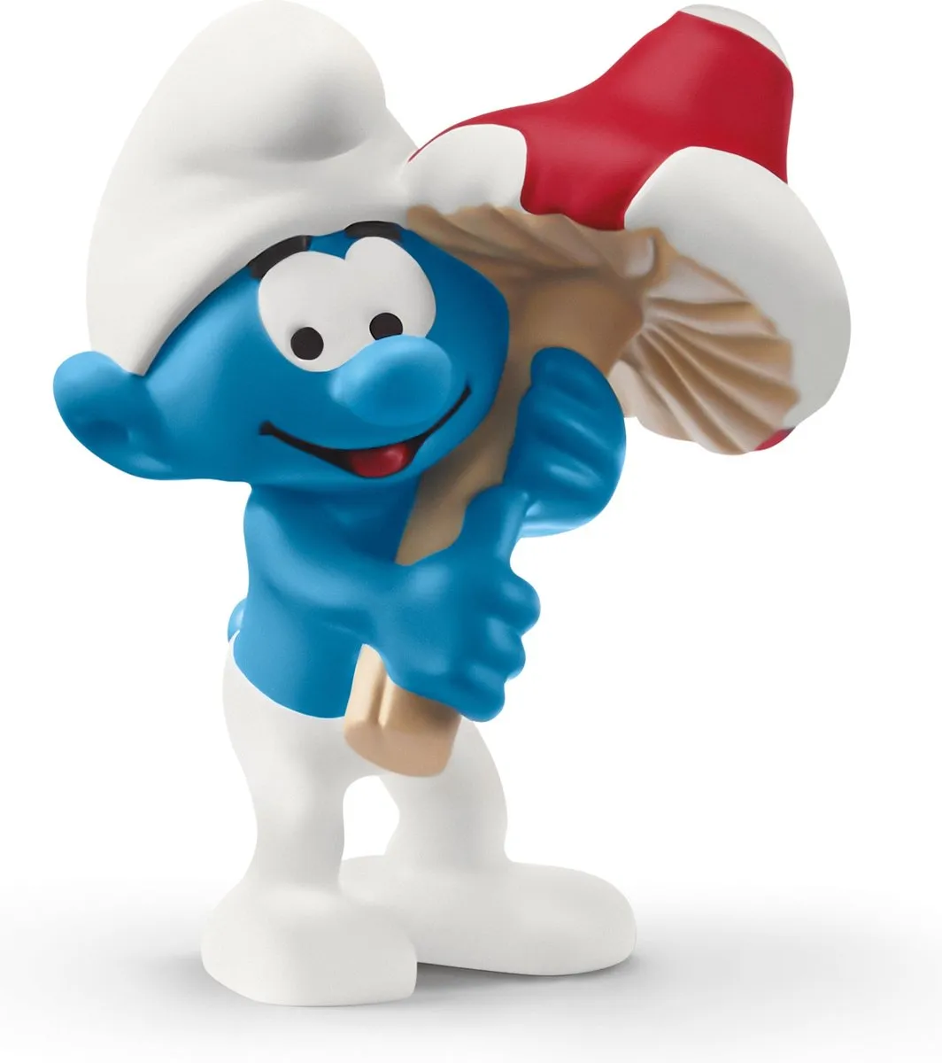 Schleich Smurf met Gelukspaddenstoel 20819