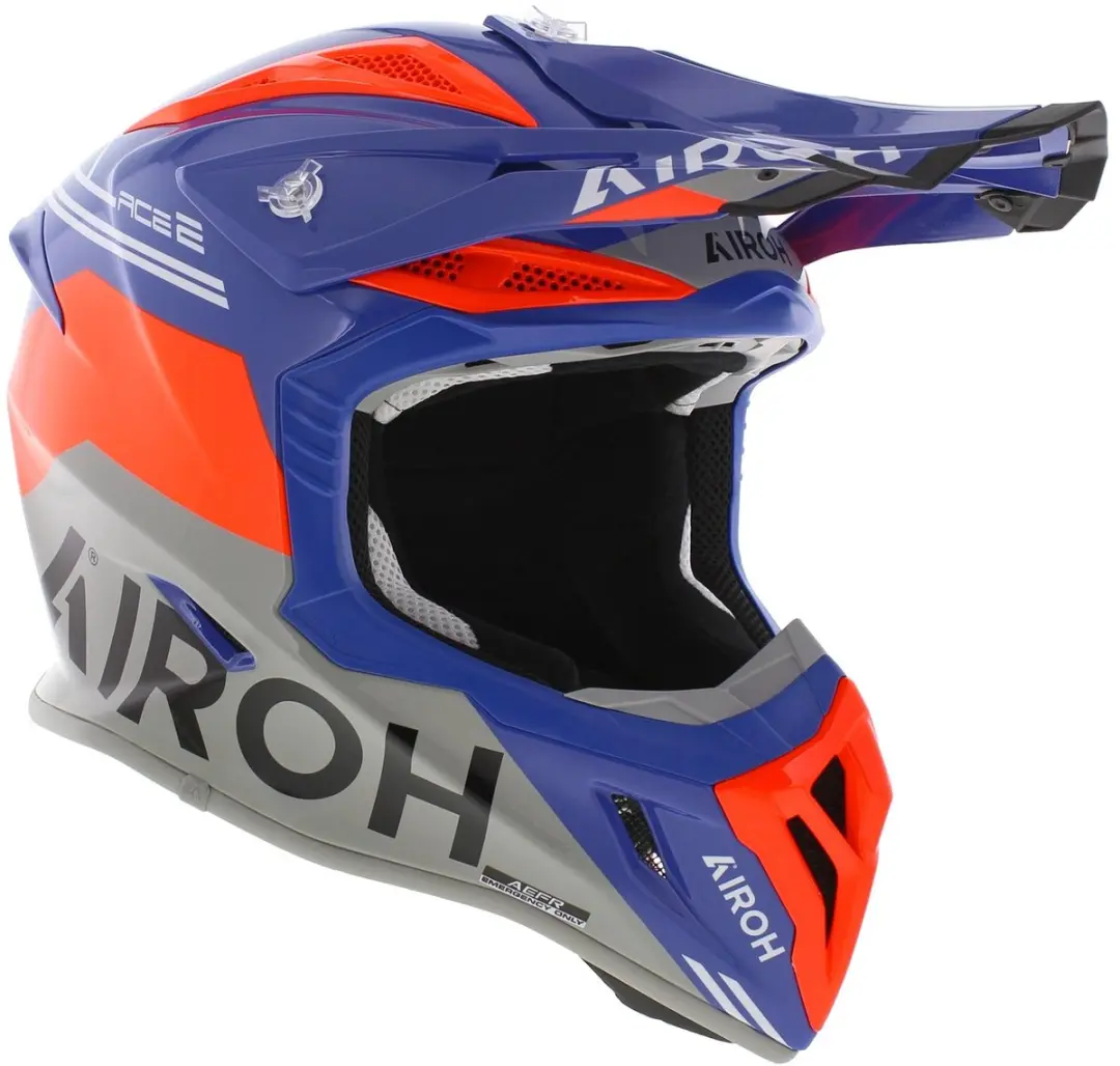 Airoh Aviator Ace 2 Crosshelm - XL - Meerkleurig