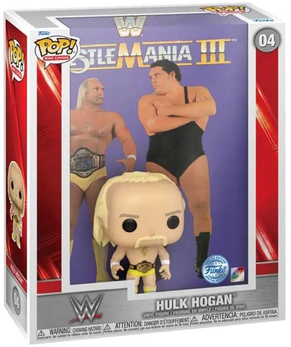 Funko Pop! WWE Covers W Hulk Hogan #04 - Multi - afbeelding 2 van 2