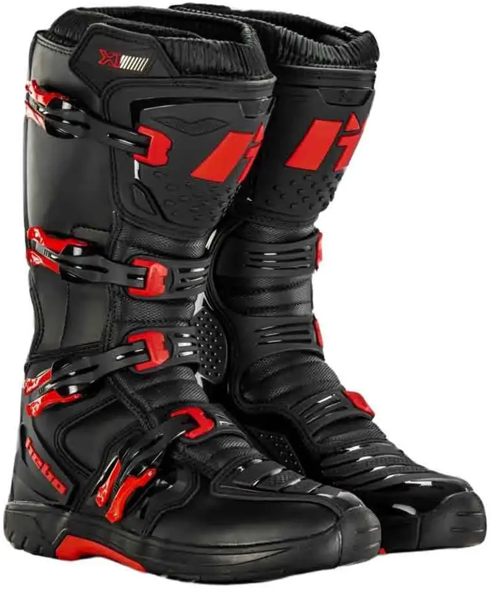 Hebo Mx X1 Off-road Laarzen Zwart EU 47 Man