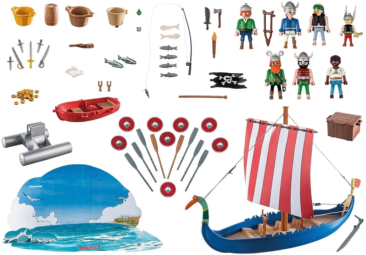 Playmobil Astérix Adventskalender Piraten 2024 - 71087
