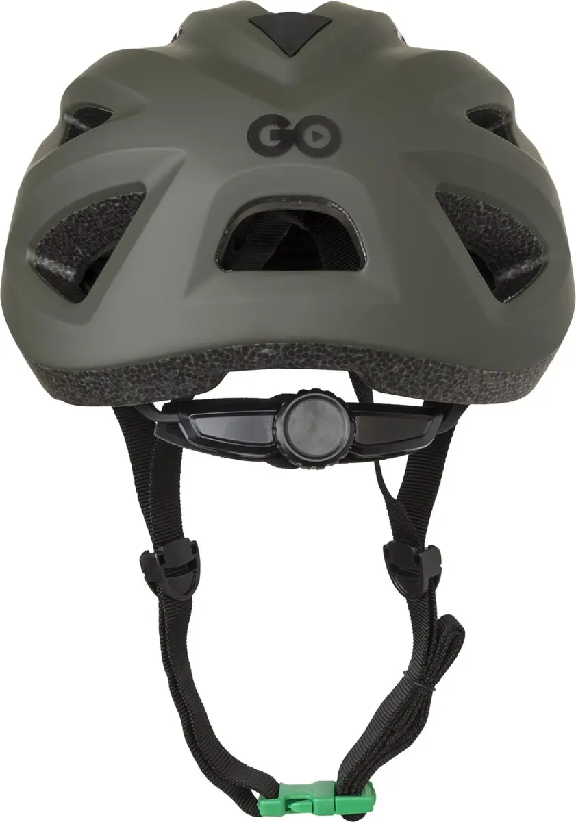 AGU GO Kids Fietshelm - Groen - One Size 48-54cm
