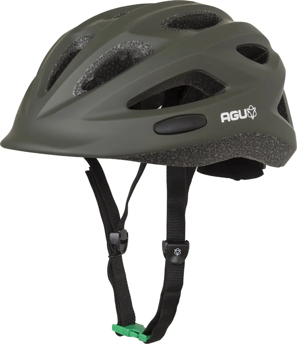 AGU GO Kids Fietshelm - Groen - One Size 48-54cm