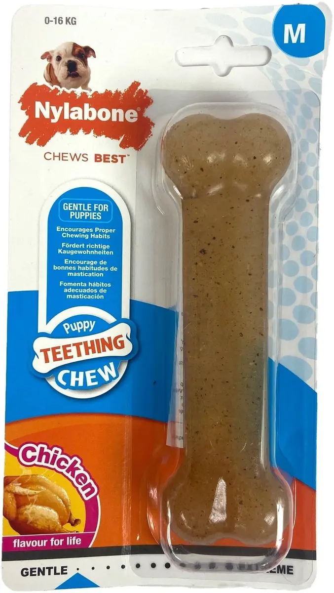 Nylabone Puppy Bone Flexible