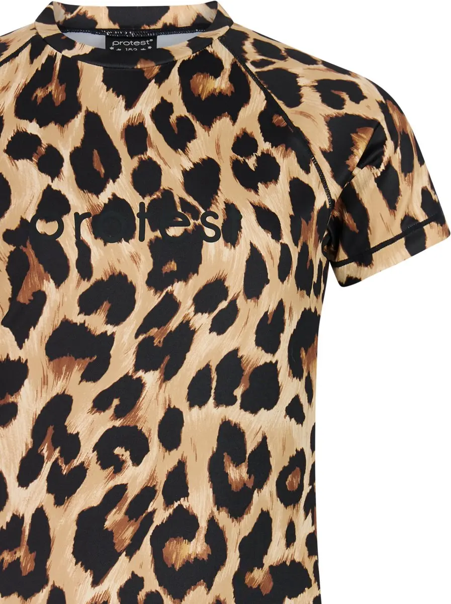Protest PRTSoho JR UV Shirt Meisjes - 176 - Fudge Camel