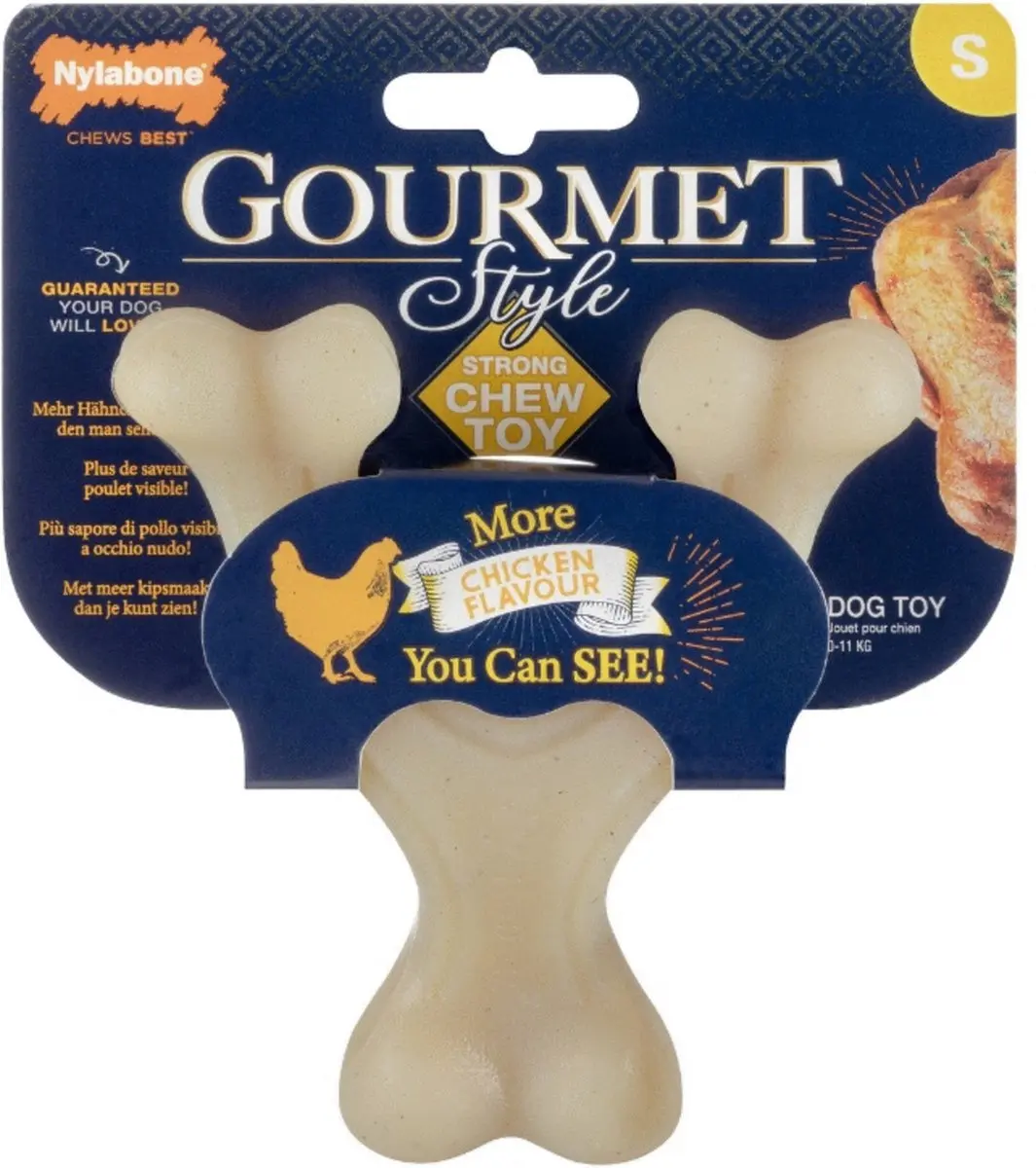 Nylabone Gourmet Wishbone Kip