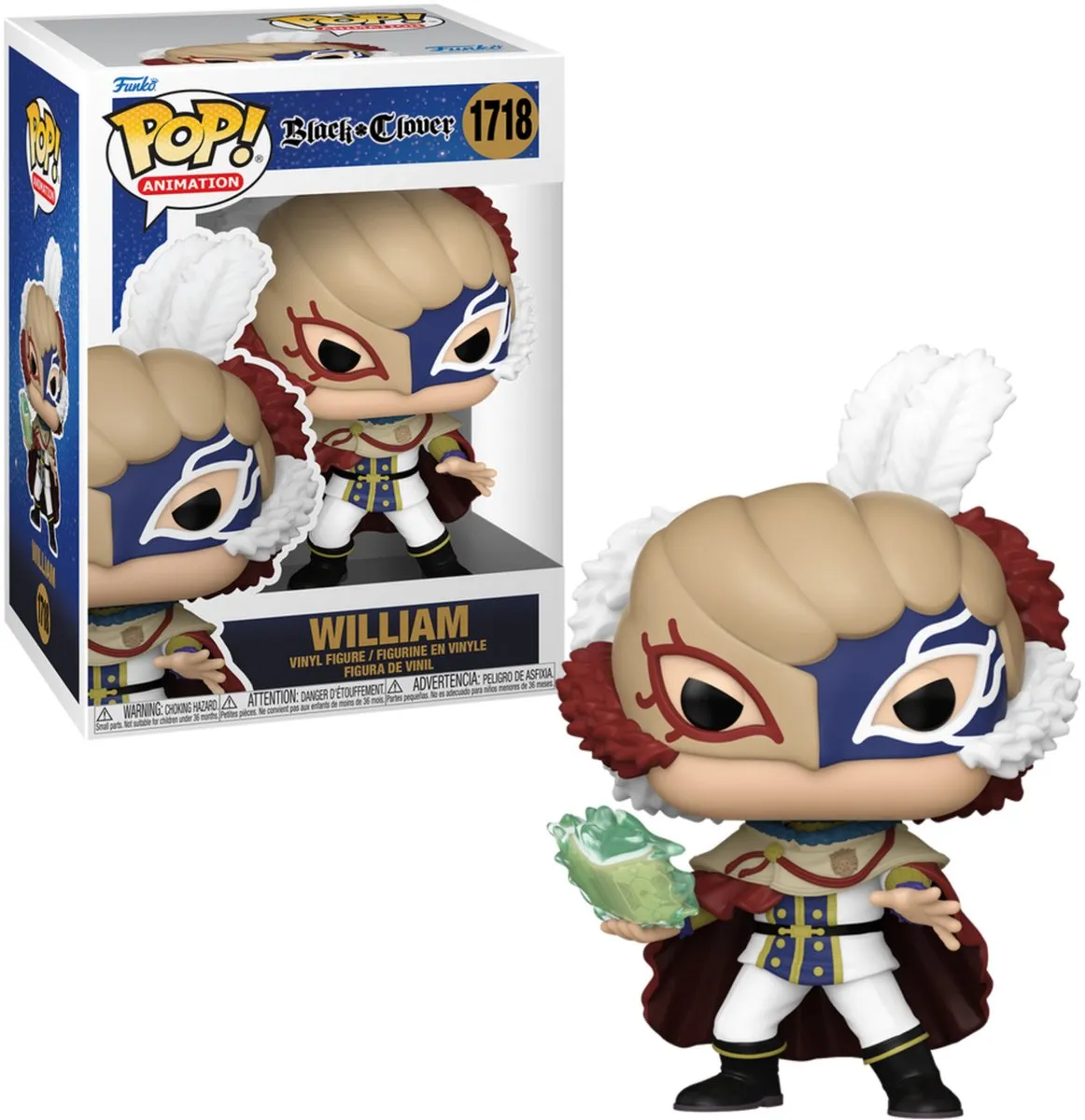 Funko Pop! Black Clover William #1718 - Veelkleurig