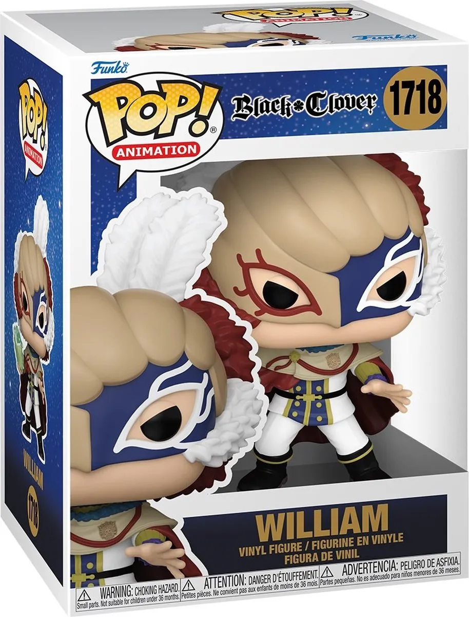 Funko Pop! Black Clover William #1718 - Veelkleurig