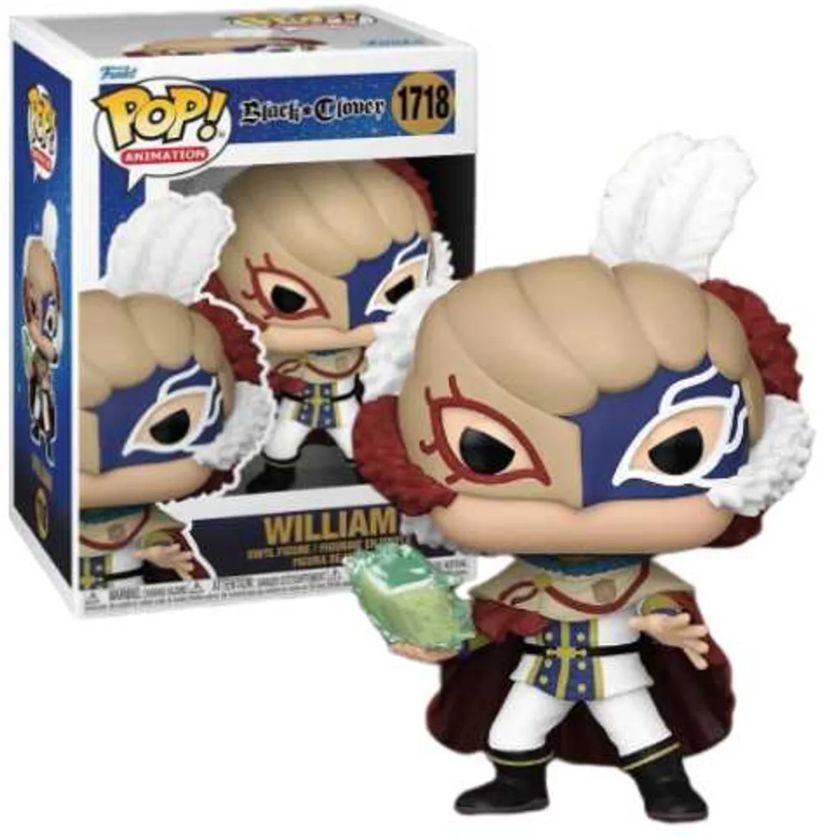 Funko Pop! Black Clover William #1718 - Veelkleurig
