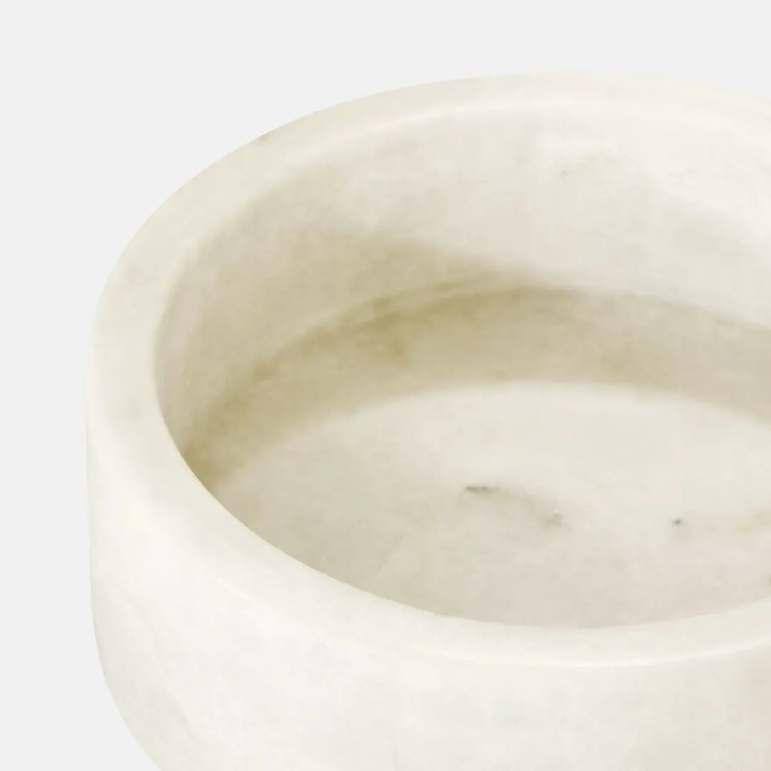 Loberon Célomiane Voerbakje 15cm - Wit