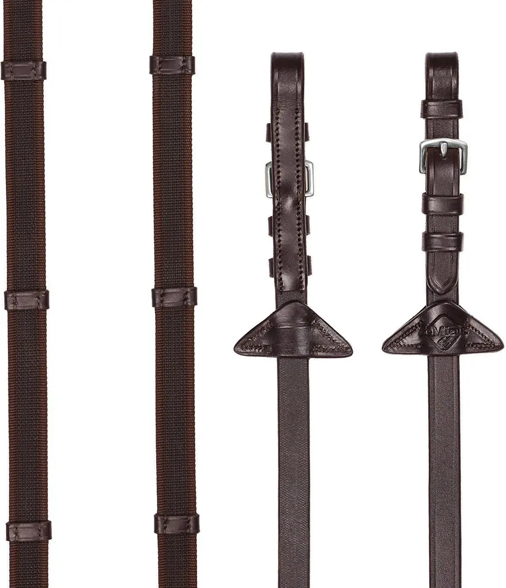 Lemieux Teugels Rubber Grip Continental Middenbruin-zilver