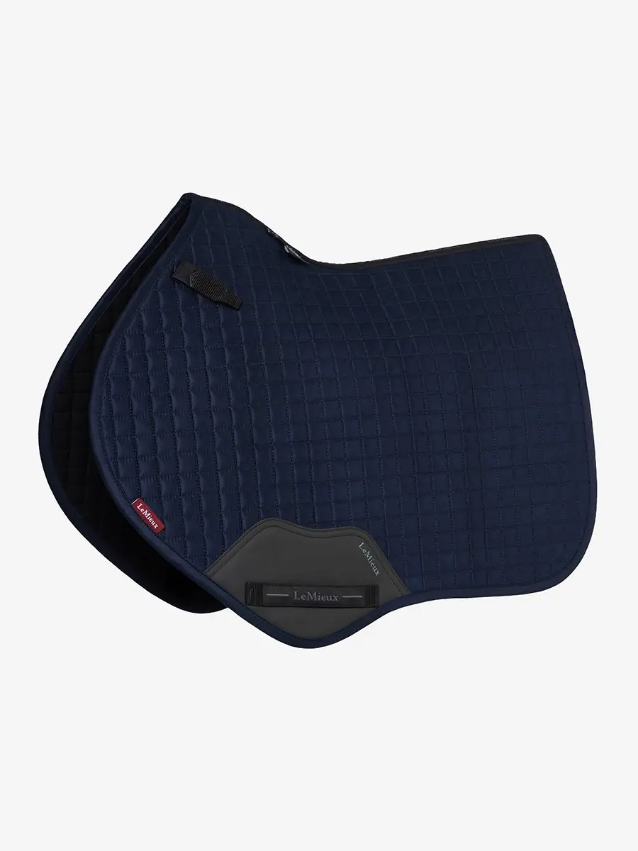 Lemieux Zadeldek Lemieux Suède Close Contact Square Springen Donkerblauw