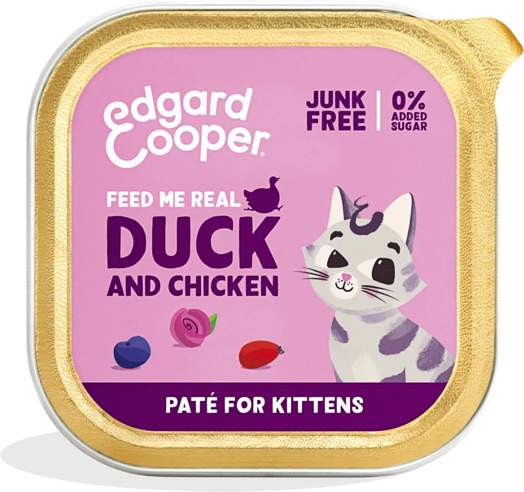 Edgard & Cooper Kitten Pate Eend - 85g